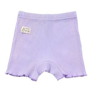 Lilac Ribbed Toddler Underdress Shorts